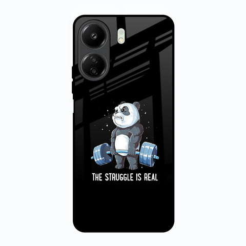 Real Struggle Redmi 13C Glass Back Cover Online