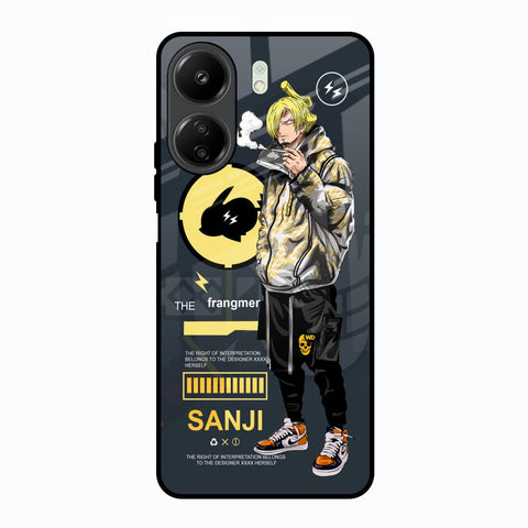 Cool Sanji Redmi 13C Glass Back Cover Online