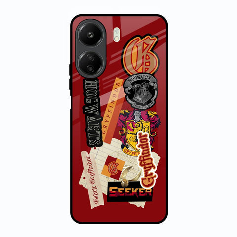 Gryffindor Redmi 13C Glass Back Cover Online