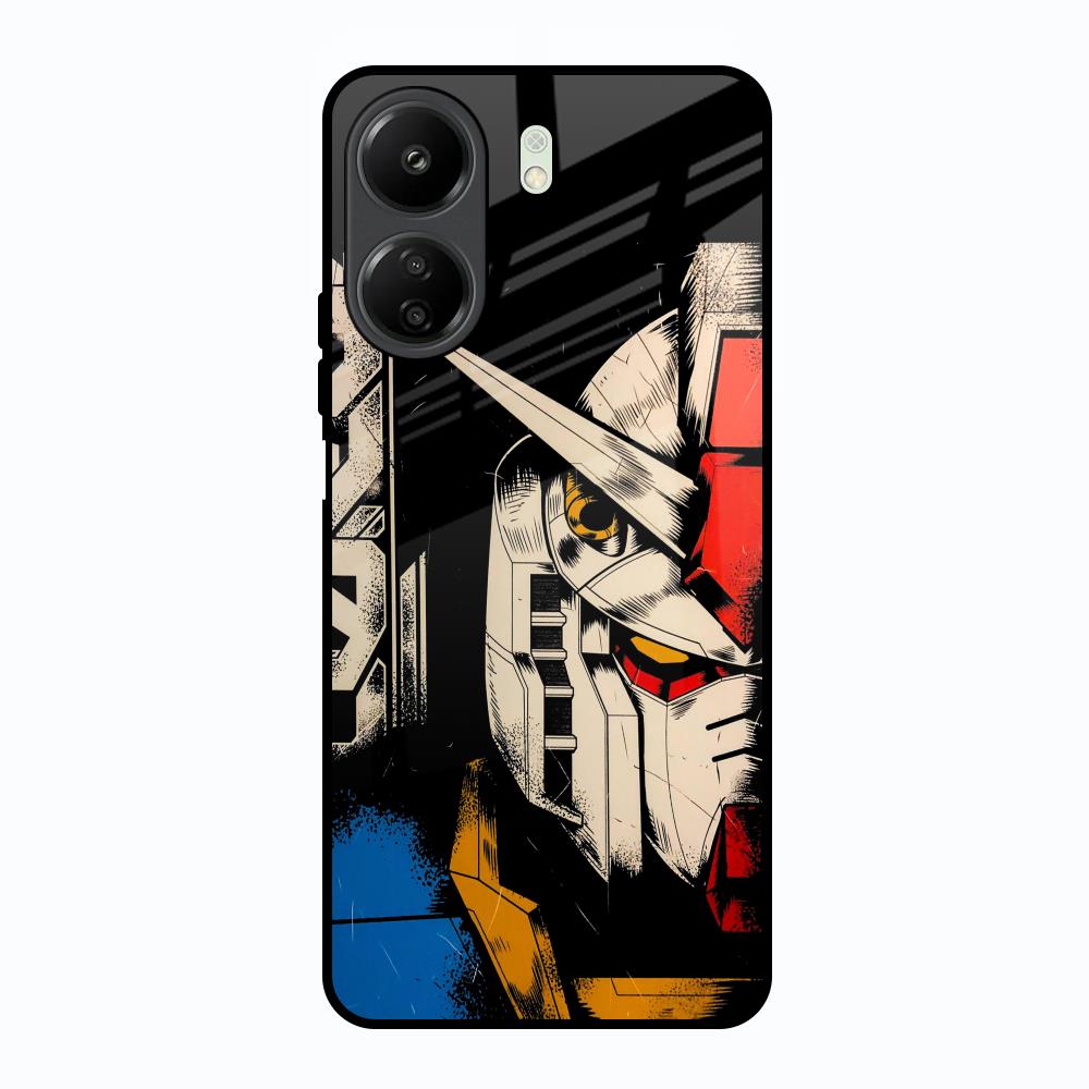 Transformer Art Redmi 13C Glass Back Cover Online