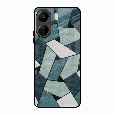 Abstact Tiles Redmi 13C Glass Back Cover Online