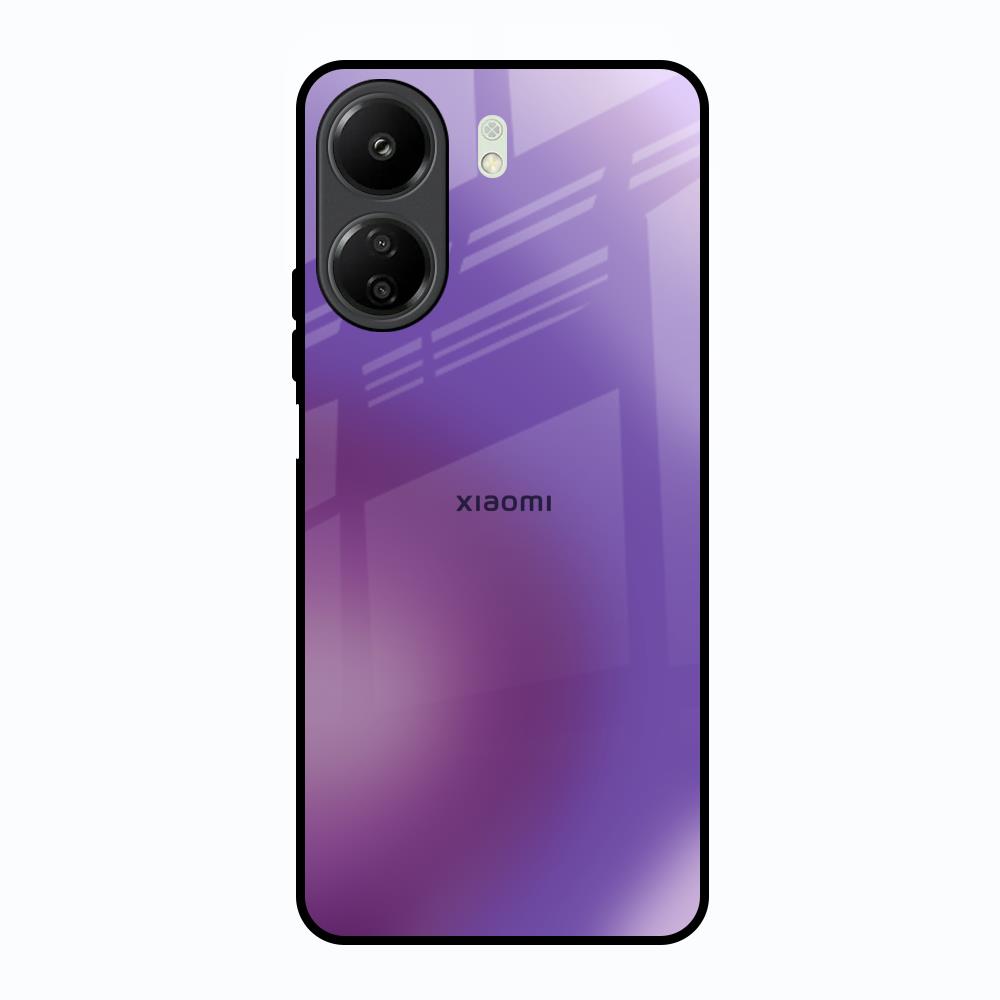 Ultraviolet Gradient Redmi 13C Glass Back Cover Online