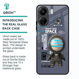 Space Travel Glass Case for Redmi 13C