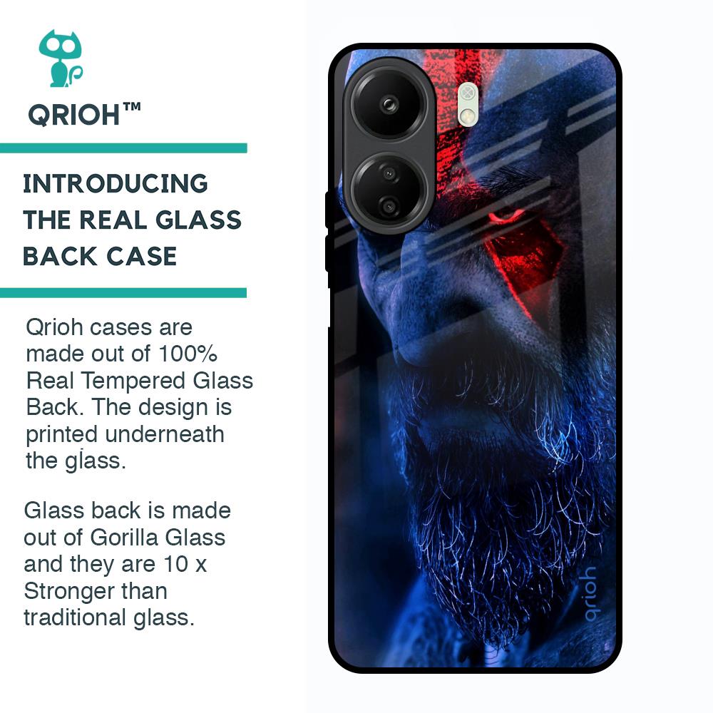 God Of War Glass Case For Redmi 13C