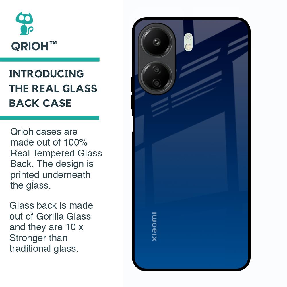 Very Blue Glass Case for Redmi 13C