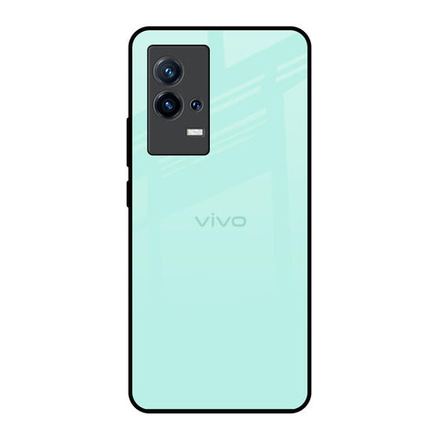 Teal IQOO 8 5G Glass Back Cover Online
