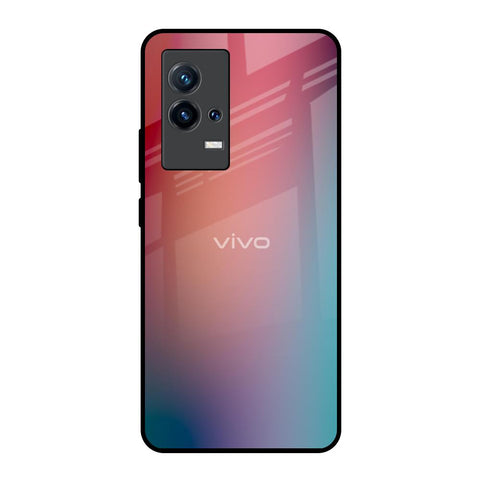 Dusty Multi Gradient IQOO 8 5G Glass Back Cover Online