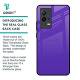 Amethyst Purple Glass Case for IQOO 8 5G