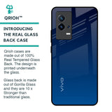 Very Blue Glass Case for IQOO 8 5G