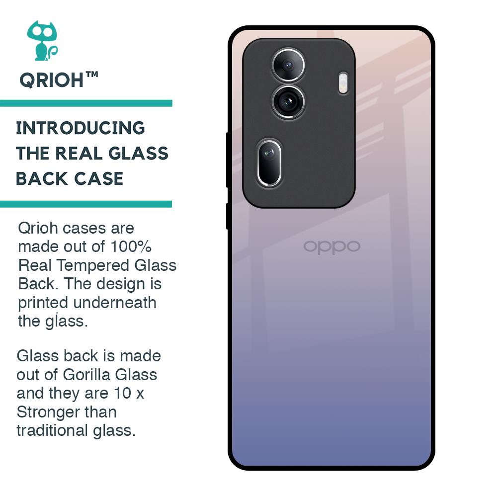 Rose Hue Glass Case for Oppo Reno11 Pro 5G