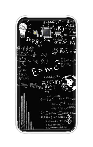 Equation Doodle Samsung J7 Back Cover