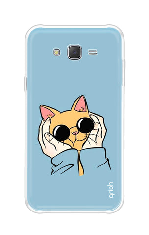 Attitude Cat Samsung J7 Back Cover