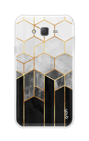 Hexagonal Pattern Samsung J7 Back Cover