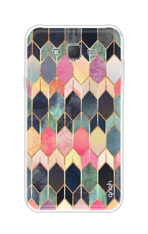 Shimmery Pattern Samsung J7 Back Cover