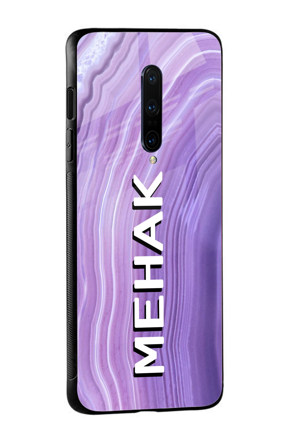 Lavender Agate Custom Glass Case