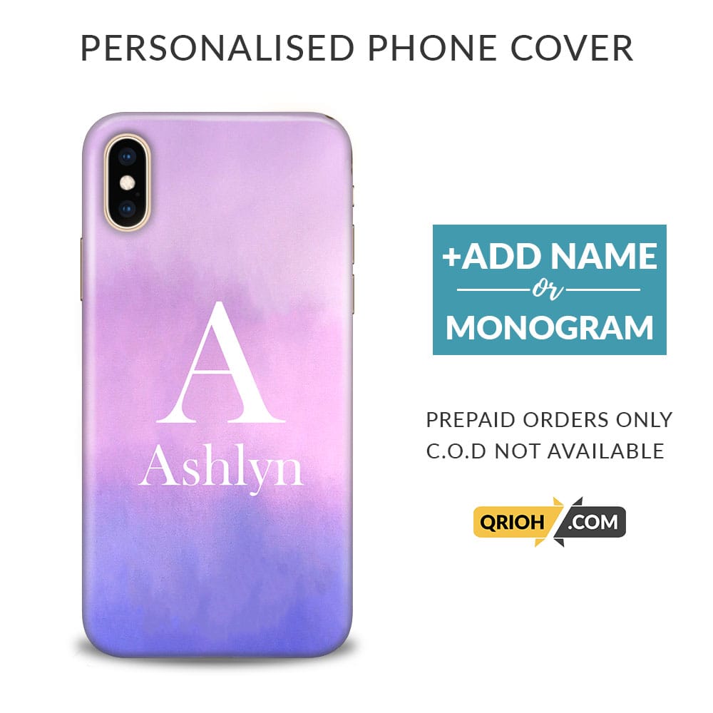 Purple Gradient Custom Phone Cover