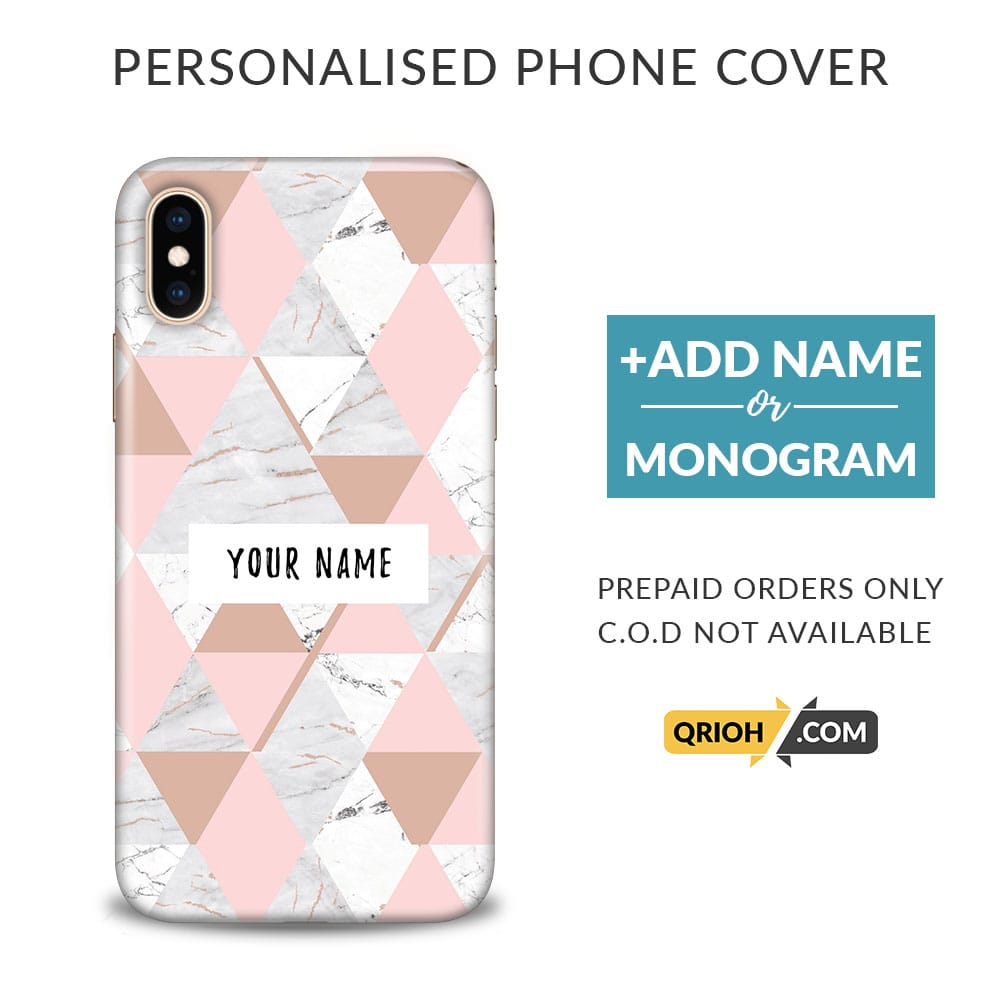 Geometric Pattern Custom Phone Cover