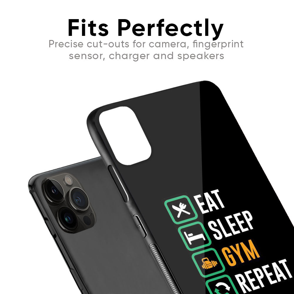 Daily Routine Glass Case for Apple iPhone XS Max