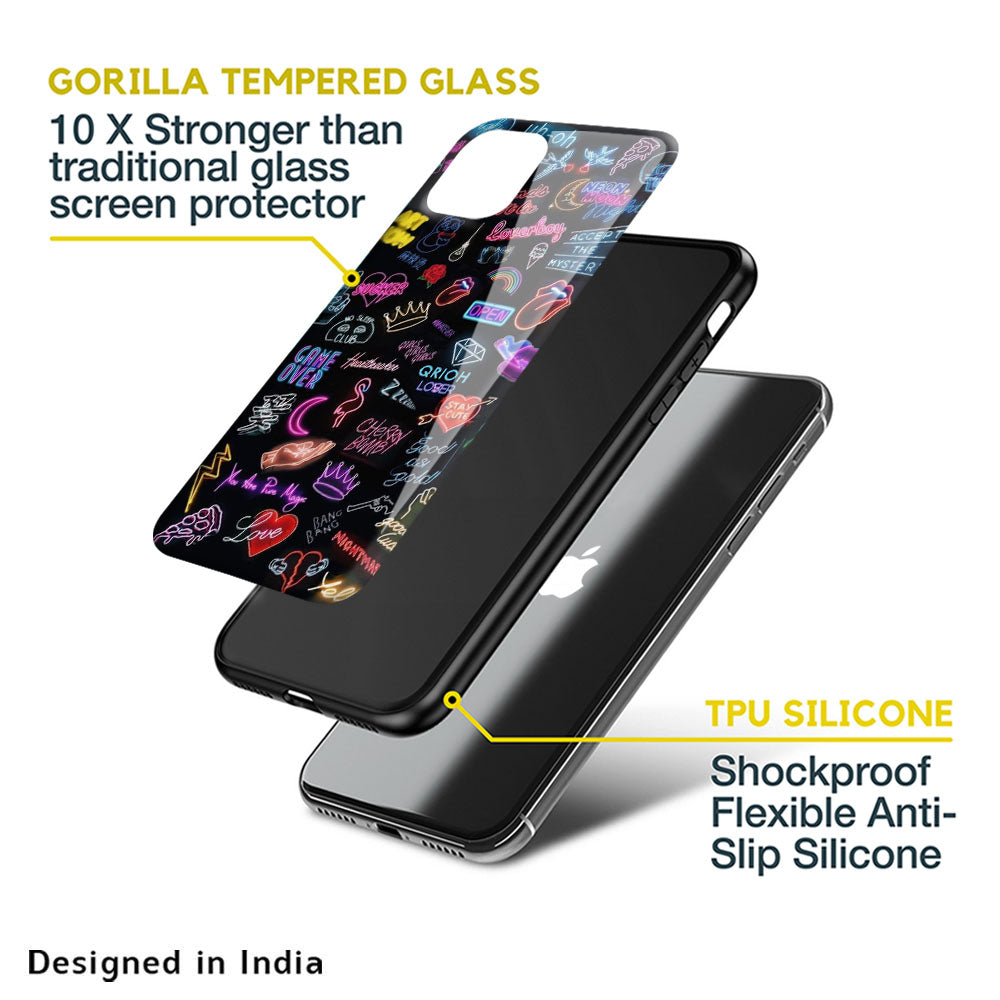 Accept The Mystery Glass Case for Apple iPhone XS Max