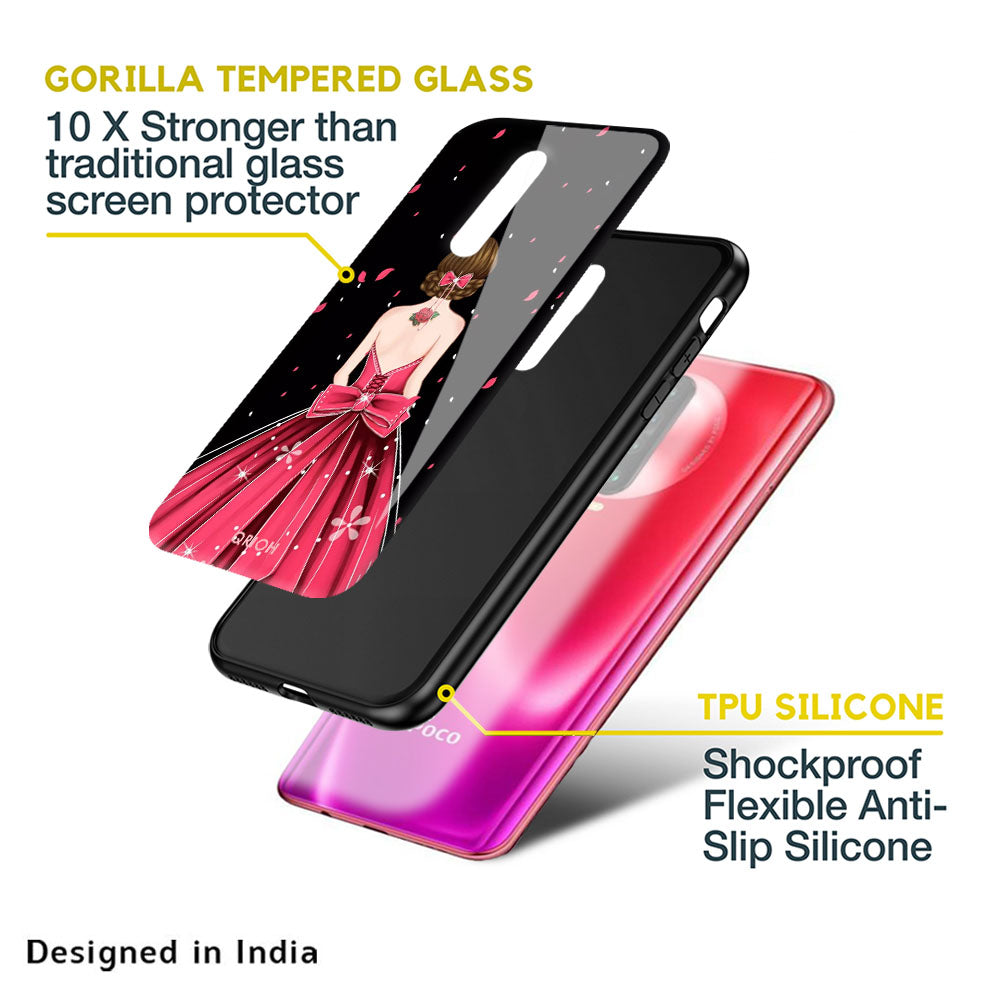Fashion Princess Glass Case for Realme 9 5G