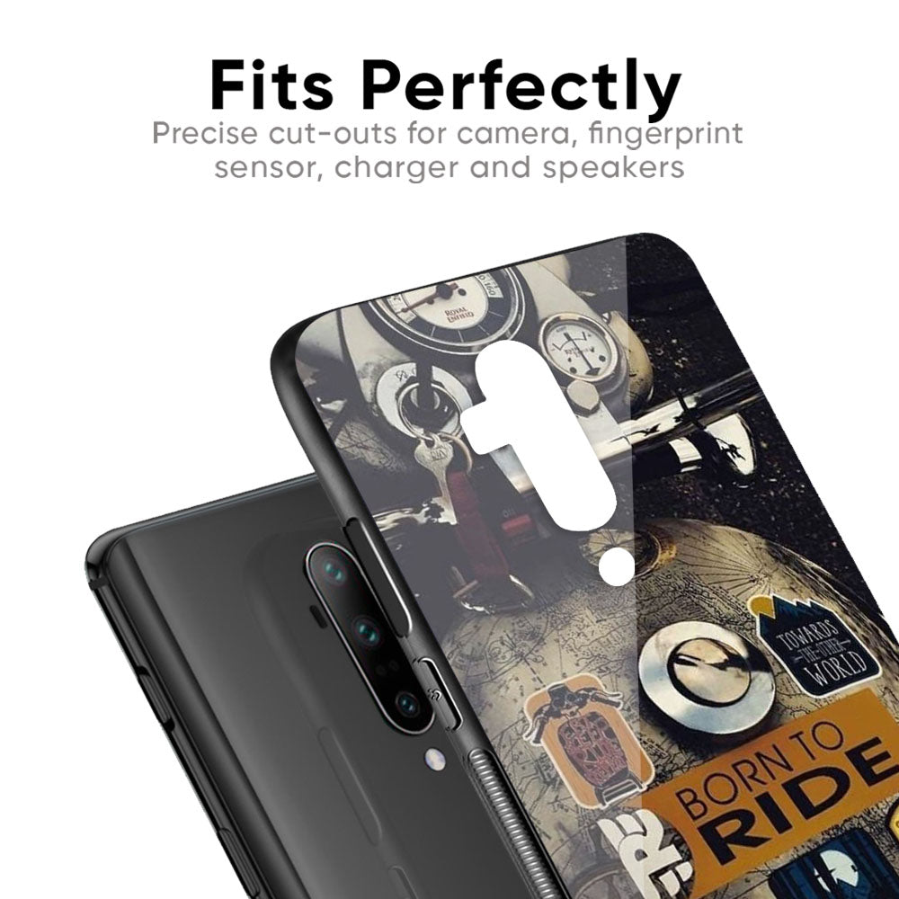 Ride Mode On Glass Case for OnePlus 10T 5G