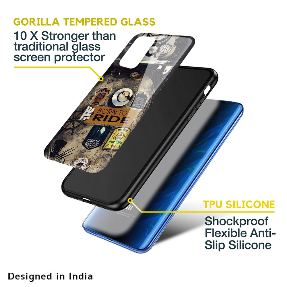 Ride Mode On Glass Case for Mi Redmi Note - Main Image