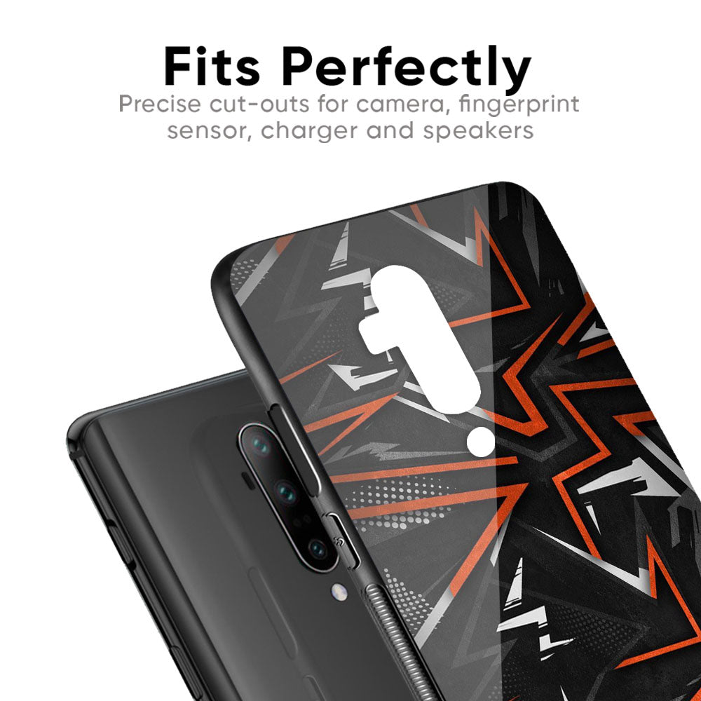 Vector Art Glass Case for OnePlus 10T 5G