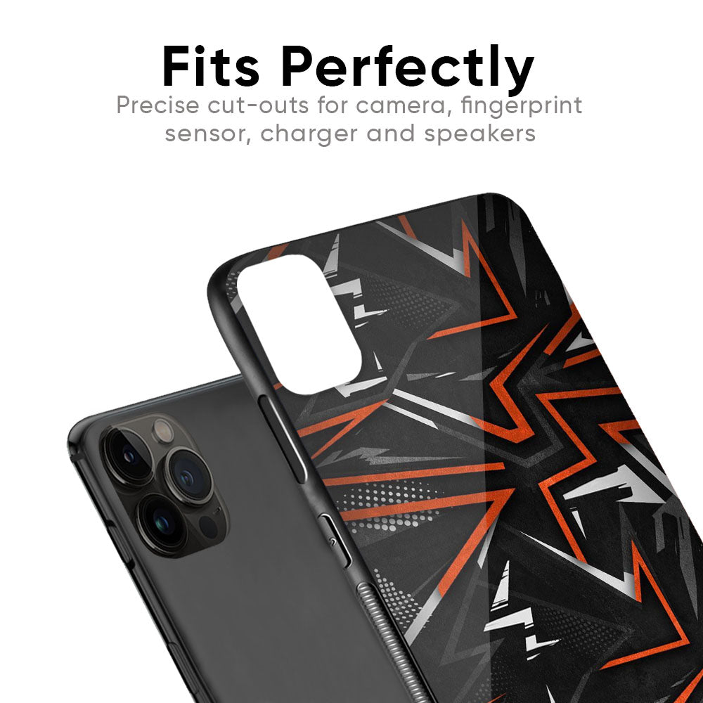 Vector Art Glass Case for Apple iPhone XS Max