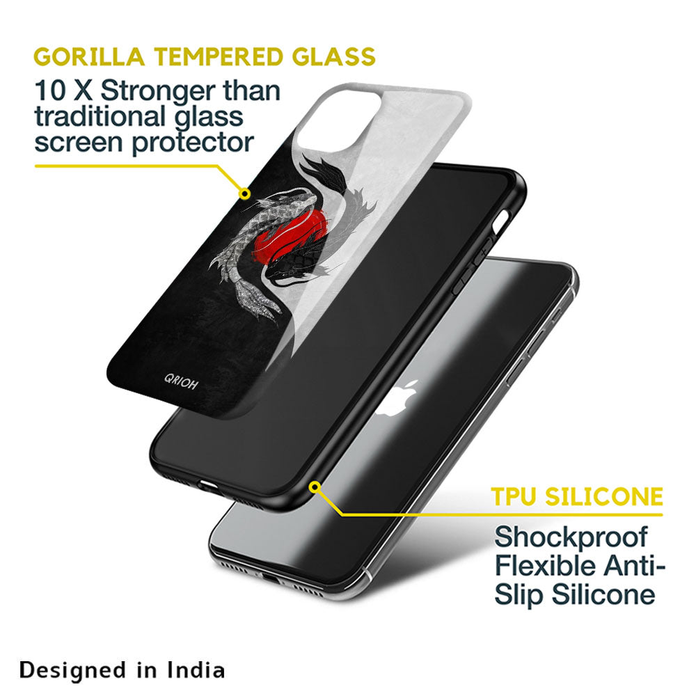 Japanese Art Glass Case for Apple iPhone Plus - Main Image