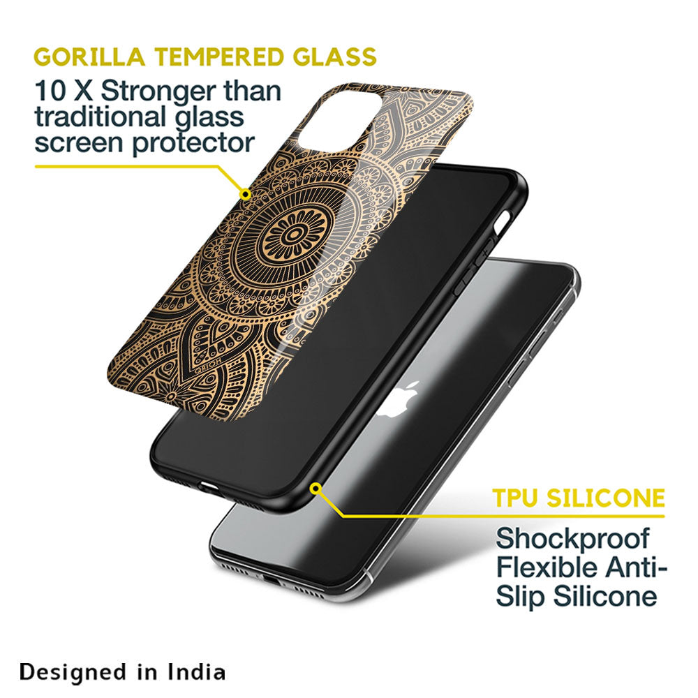 Luxury Mandala Glass Case for Apple iPhone XS Max