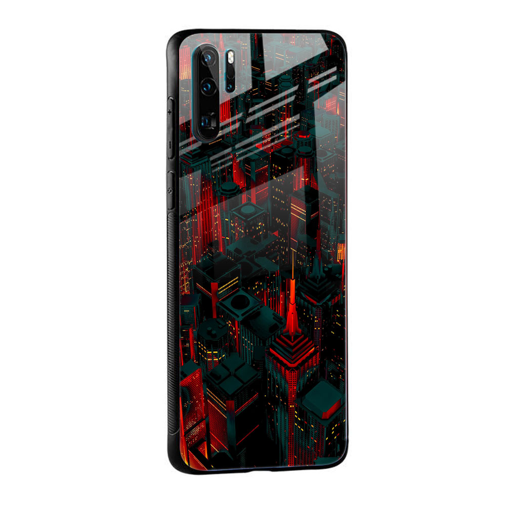 City Light Glass Case For Huawei P30 Pro