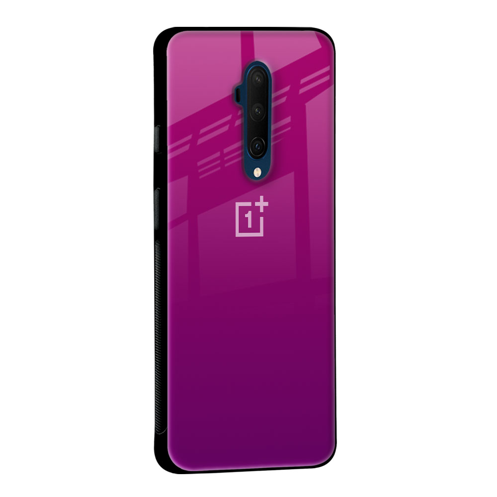 Magenta Gradient Glass Case For OnePlus 10T 5G