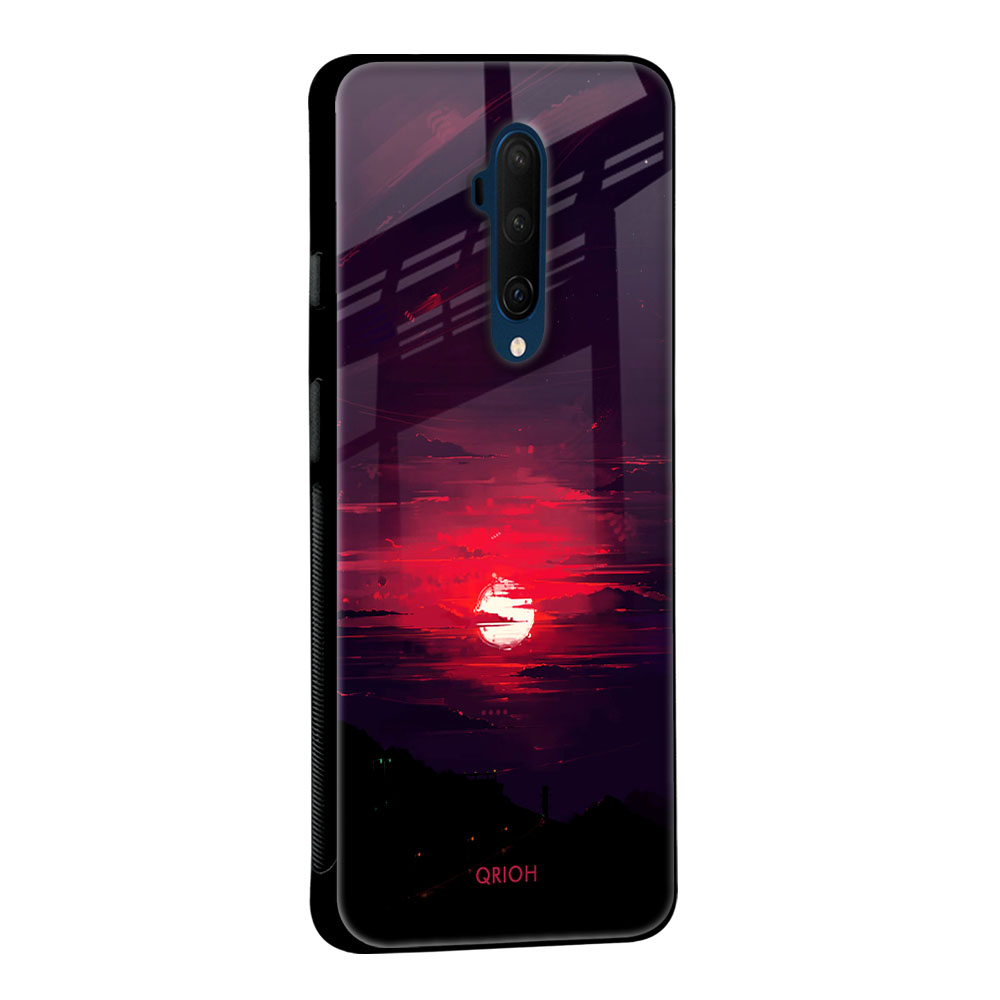 Morning Red Sky Glass Case For OnePlus Nord N20 SE