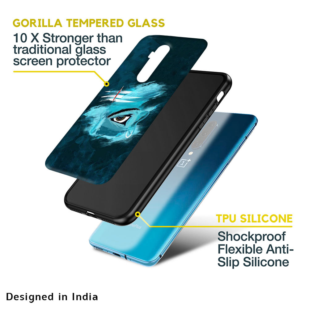 Power Of Trinetra Glass Case For OnePlus 10T 5G