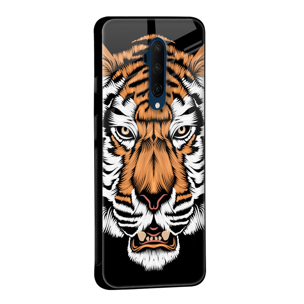 Angry Tiger Glass Case For OnePlus 10T 5G