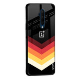 Abstract Arrow Pattern Glass Case For OnePlus 8