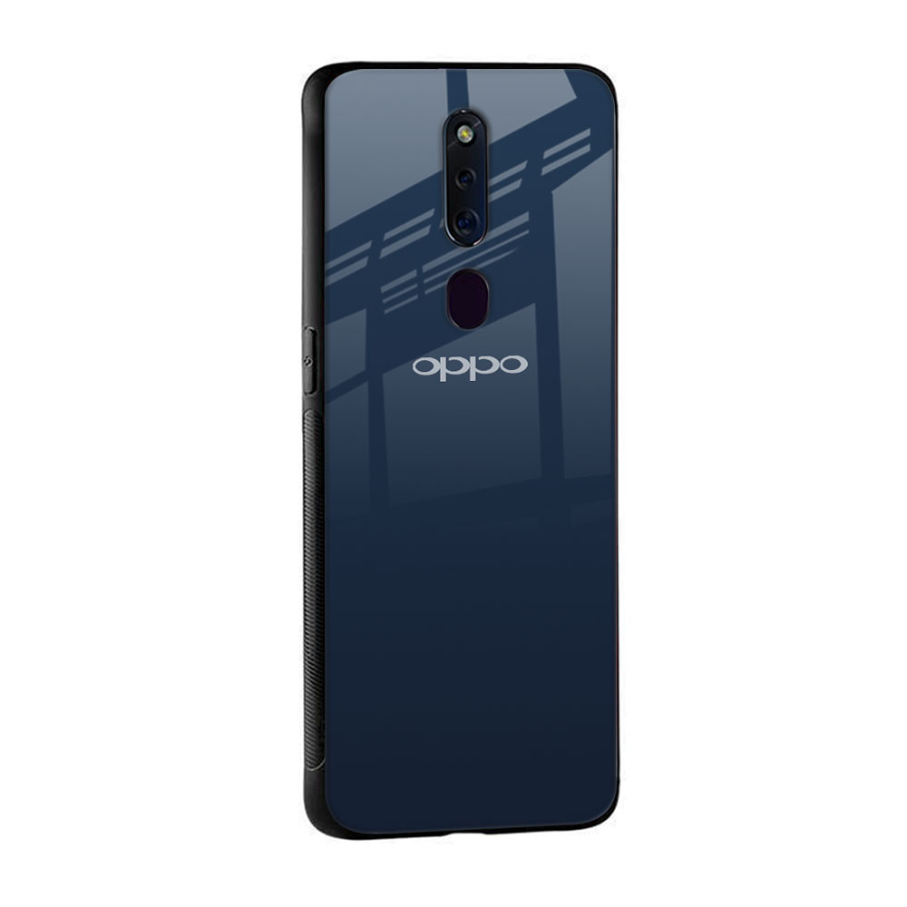 Overshadow Blue Glass Case For OPPO F21 Pro 5G