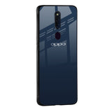 Overshadow Blue Glass Case For Oppo Reno7 5G