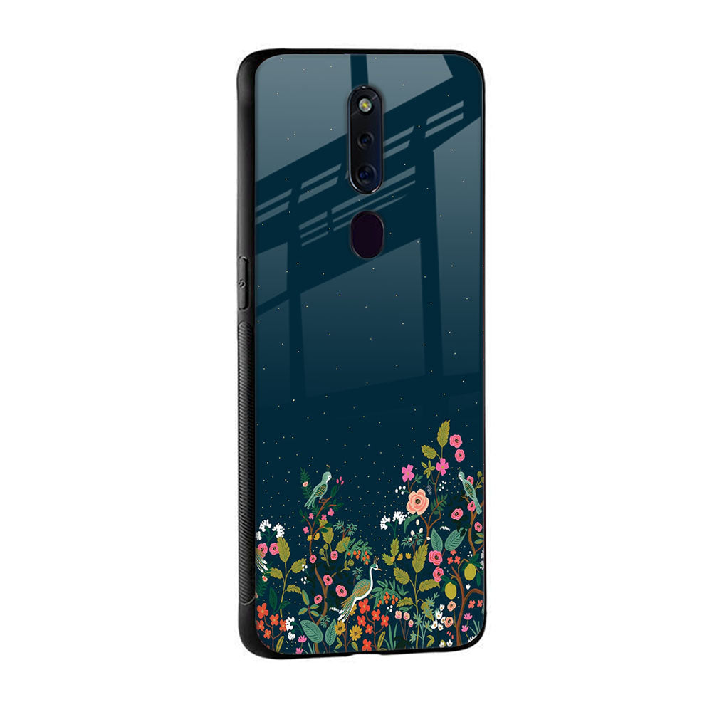 Small Garden Glass Case For Oppo A36