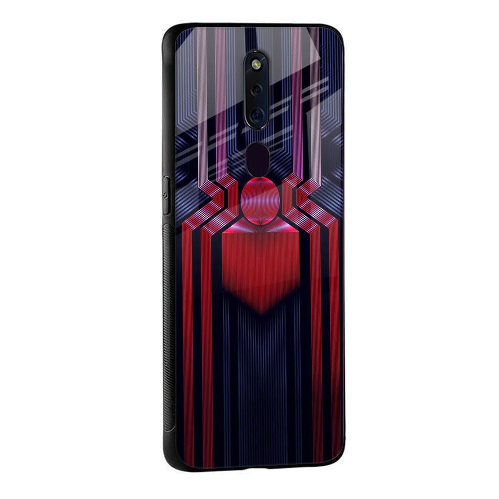 Super Art Logo Glass Case For Oppo F11 Pro
