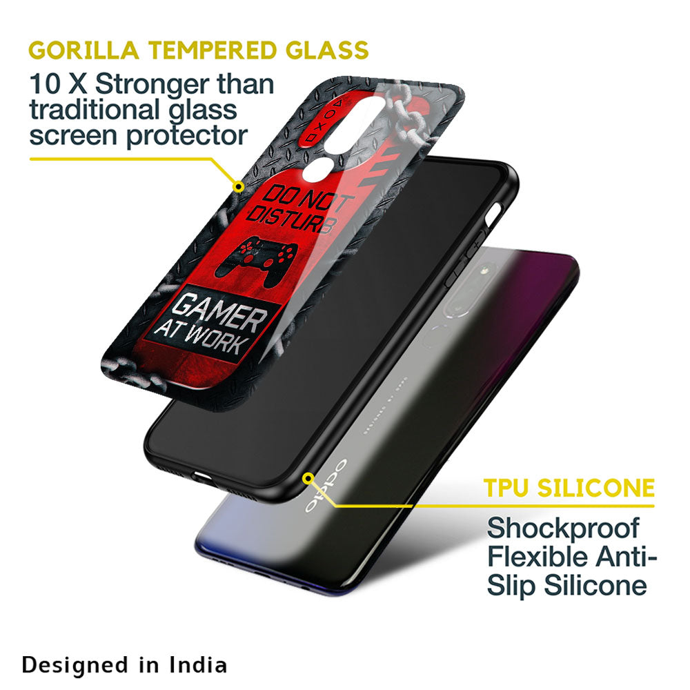Do No Disturb Glass Case For Oppo F11 Pro