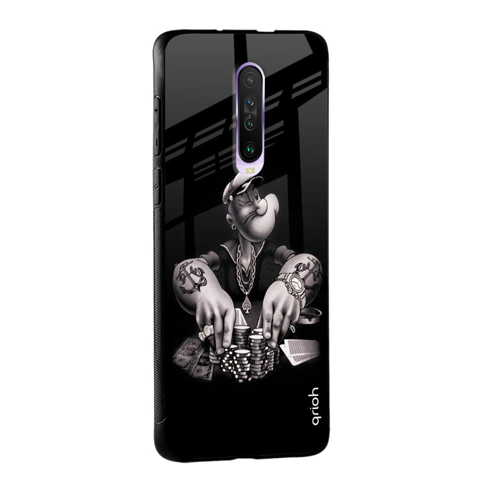 Gambling Problem Glass Case For Poco M5