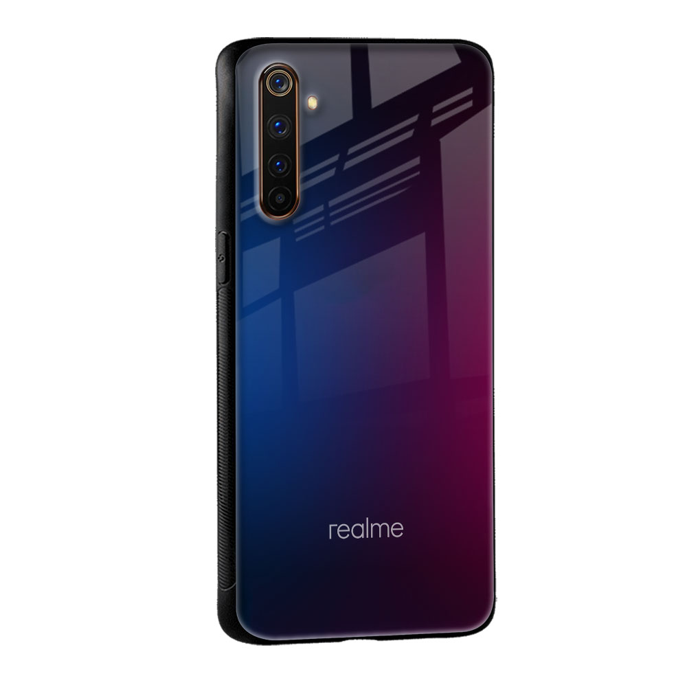 Mix Gradient Shade Glass Case For Realme 10 Pro Plus 5G