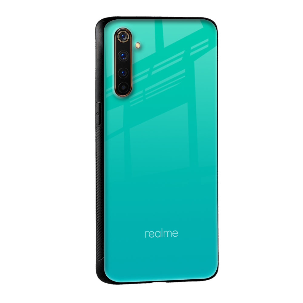 Cuba Blue Glass Case For Realme 10 Pro Plus 5G