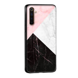 Marble Collage Art Glass Case For Realme 9 5G