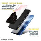 Marble Collage Art Glass Case For Realme 9 5G