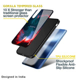 Brush Art Glass Case For Realme 10 Pro 5G