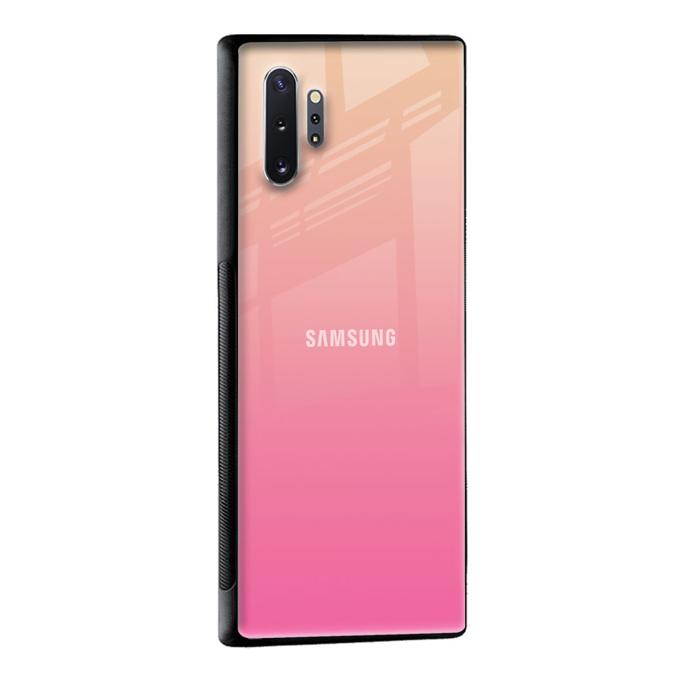 Pastel Pink Gradient Glass Case For Samsung Galaxy M13