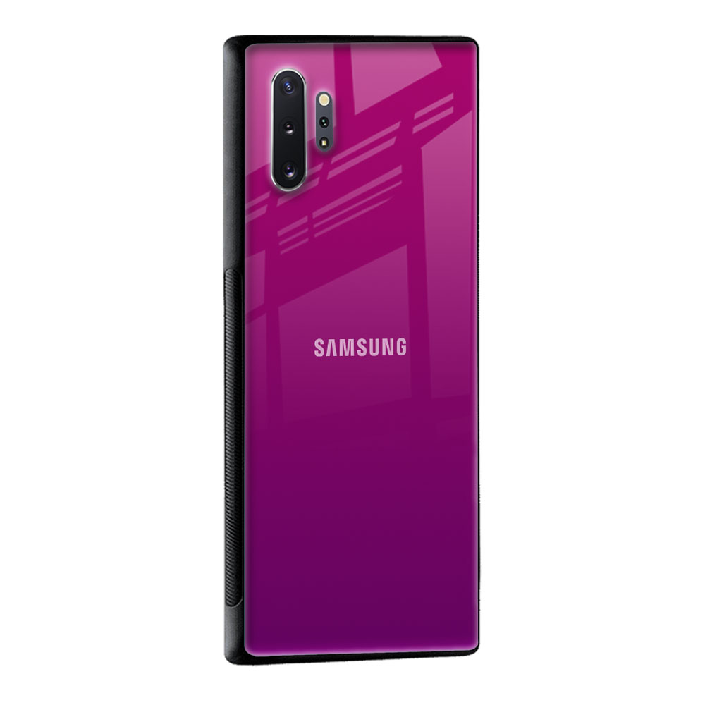 Magenta Gradient Glass Case For Samsung Galaxy M13