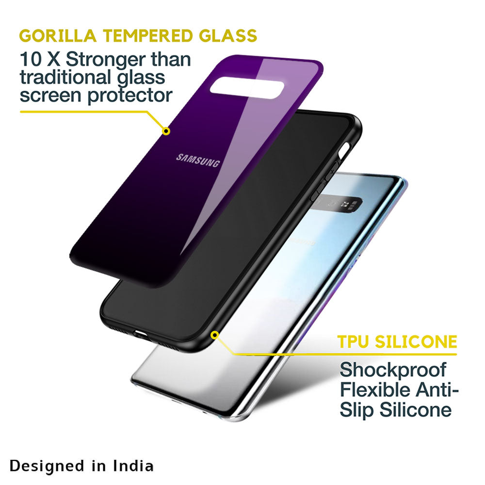 Harbor Royal Blue Glass Case For Samsung Galaxy M13